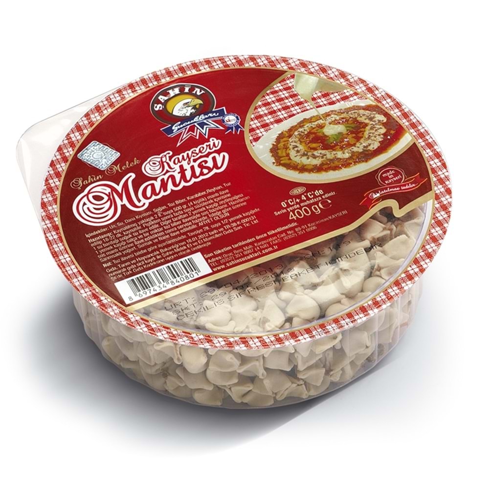 ŞAHİN KAYSERİ KIYMA MANTISI 400 GR (10)