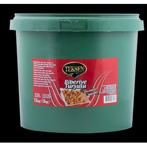 TEKSEN BİBERİYE TURŞUSU 5 KG